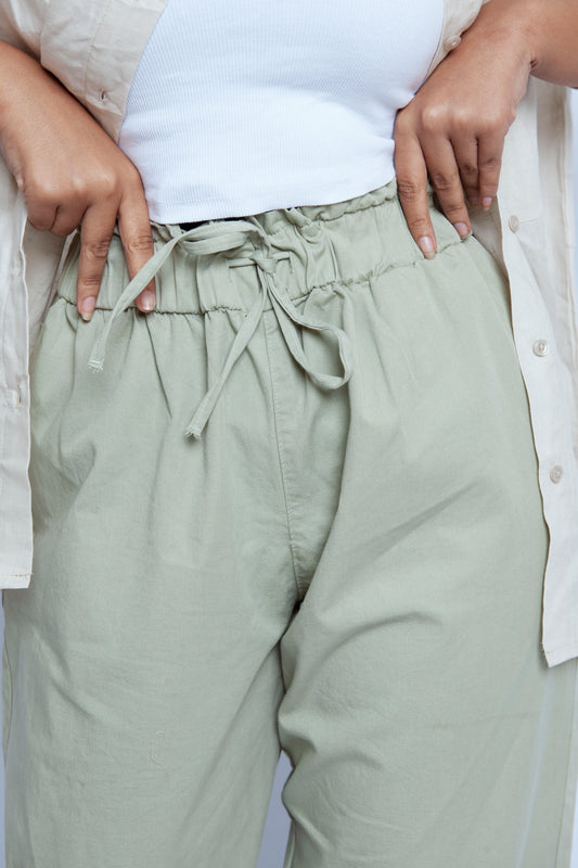 Lite Green Gabardine Pants